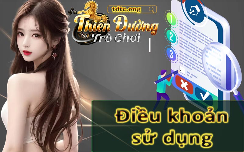 Những điều khoản sử dụng quy định tại cổng game TDTC