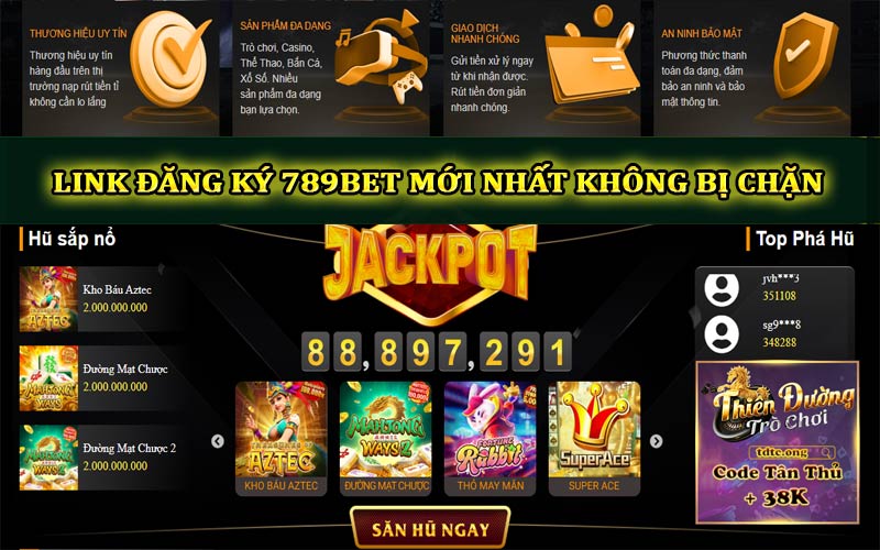 Link đăng ký 789bet mới nhất không bị chặn