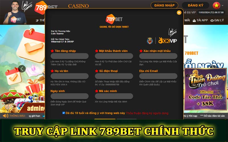 Truy cập link 789bet chính thức